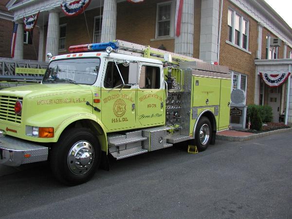 The "Born to Run" firetruck.