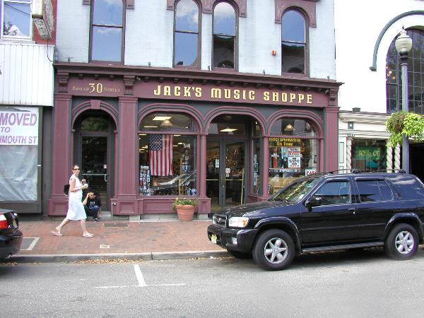 Jack's Music Shop, Red Bank