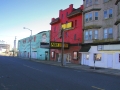 The Palace Amusements building and Tillie.